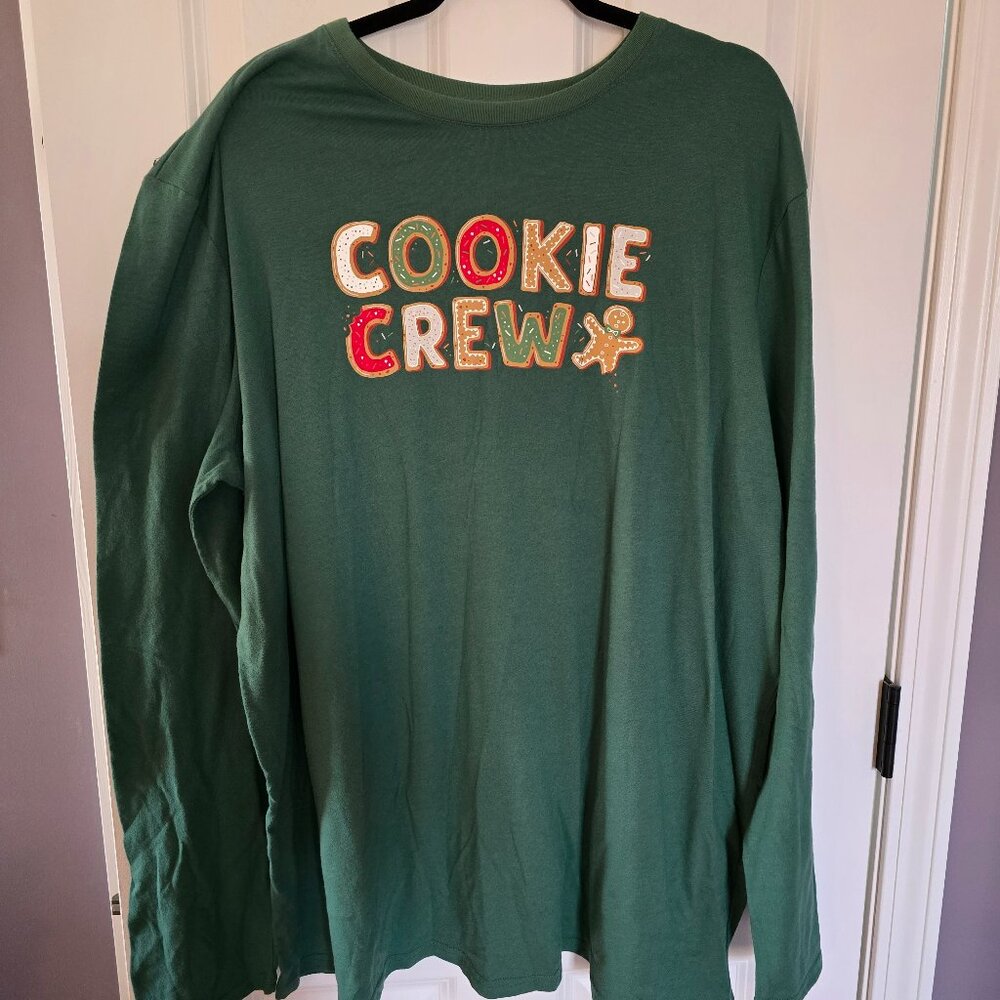 Mens Cookie Crew Family Christmas Pajamas 2XLT